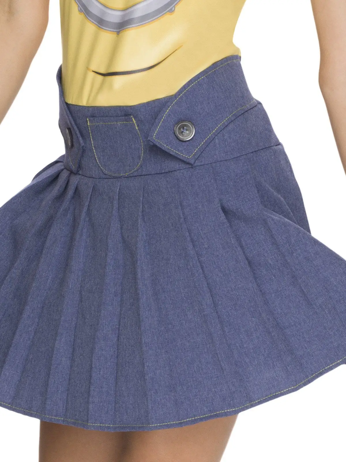 Minion Face Dress Costume For Adults - Universal Despicable Me - Image 3