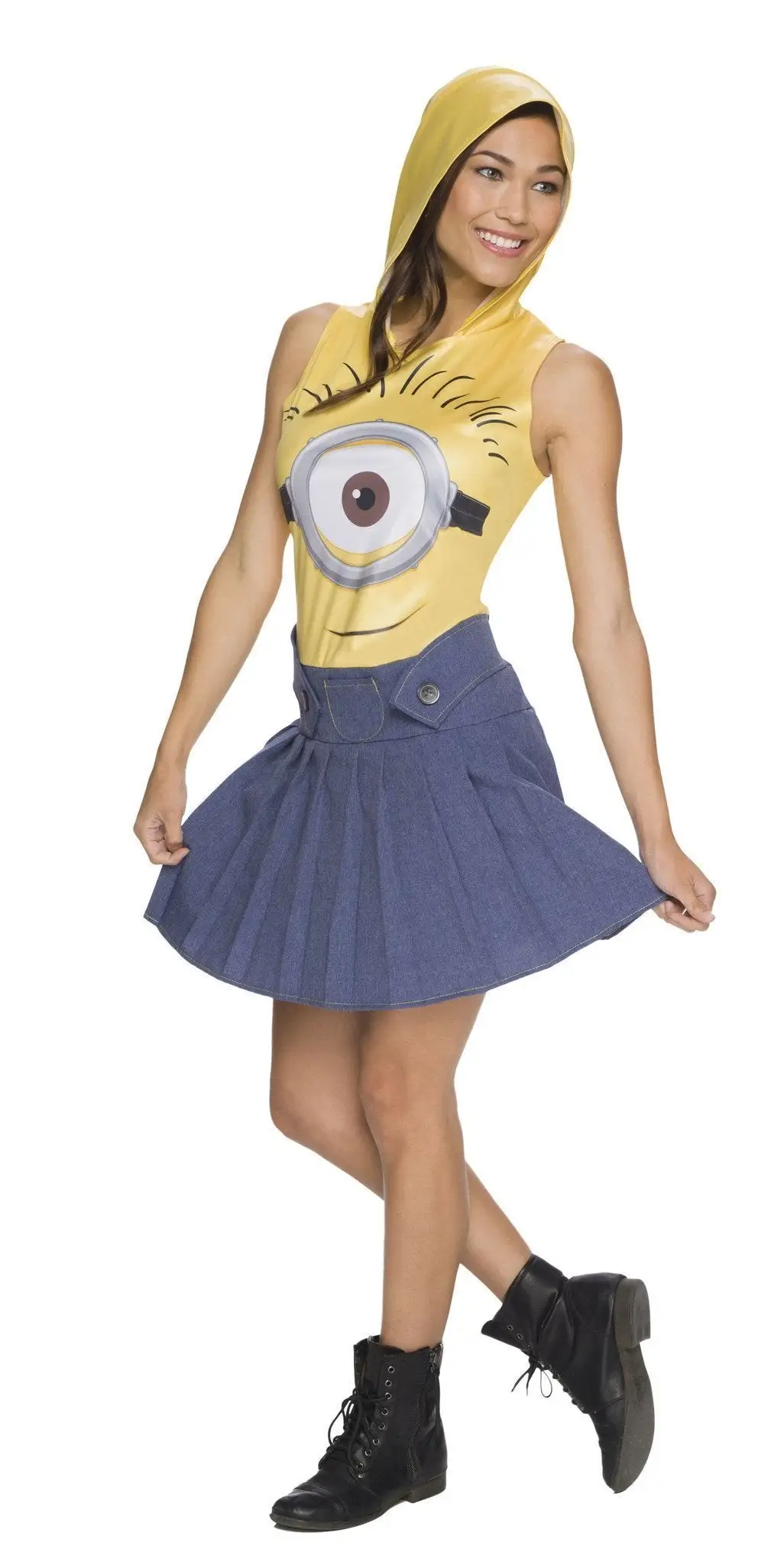 Minion Face Dress Costume For Adults - Universal Despicable Me