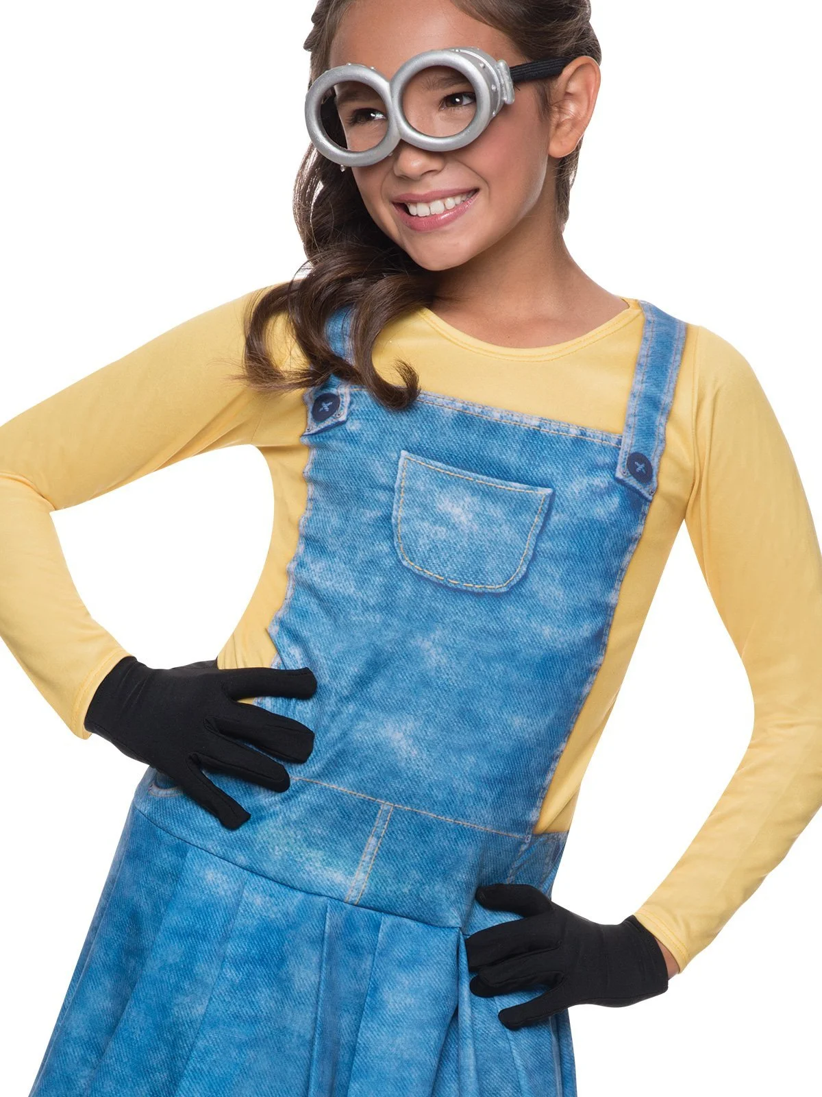 Minion Girl Costume For Kids - Universal Despicable Me - Image 2