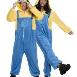 Minion Jumpsuit For Adults - Universal Minions The Rise Of Gru