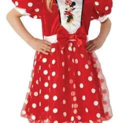 Minnie Mouse Red Glitz Costume For Kids - Disney Mickey Mouse