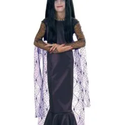 Morticia Addams Costume For Kids - The Addams Family