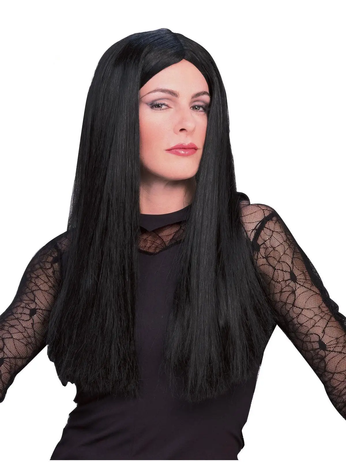Morticia Addams Wig For Adults - The Addams Family