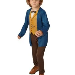 Newt Scamander Costume For Kids - WB Fantastic Beasts & Where To Find Them