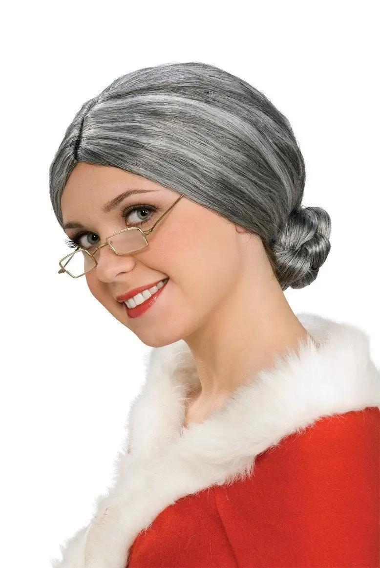 Old Lady Adult Wig