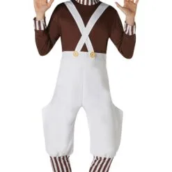 Oompa Loompa Deluxe Costume For Adults - Warner Bros Charlie And The Chocolate Factory