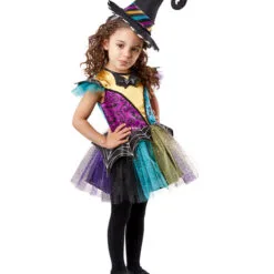 Patchwork Witch Costume For Kids