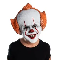 Pennywise Vacuform Mask For Adults - Warner Bros IT Movie