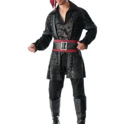 Pirate Black Beard Costume For Adults