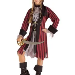 Pirate Caribbean Princess Costume For Kids