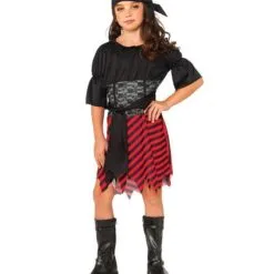 Pirate Red Costume For Kids & Tweens