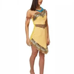 Pocahontas Deluxe Costume For Adults - Disney Pocahontas