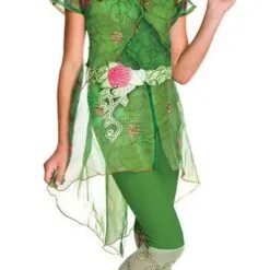 Poison Ivy Deluxe Costume For Kids - Warner Bros DC Super Hero Girls