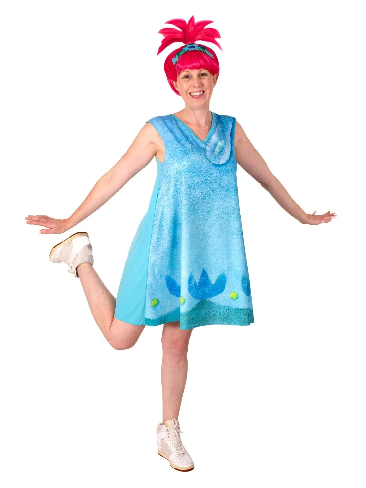 Poppy Deluxe Costume For Adults - Dreamworks Trolls 2