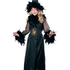 Pretty Witch Costume For Kids