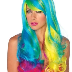 LEG AVENUE Prism Rainbow Wig For Adults