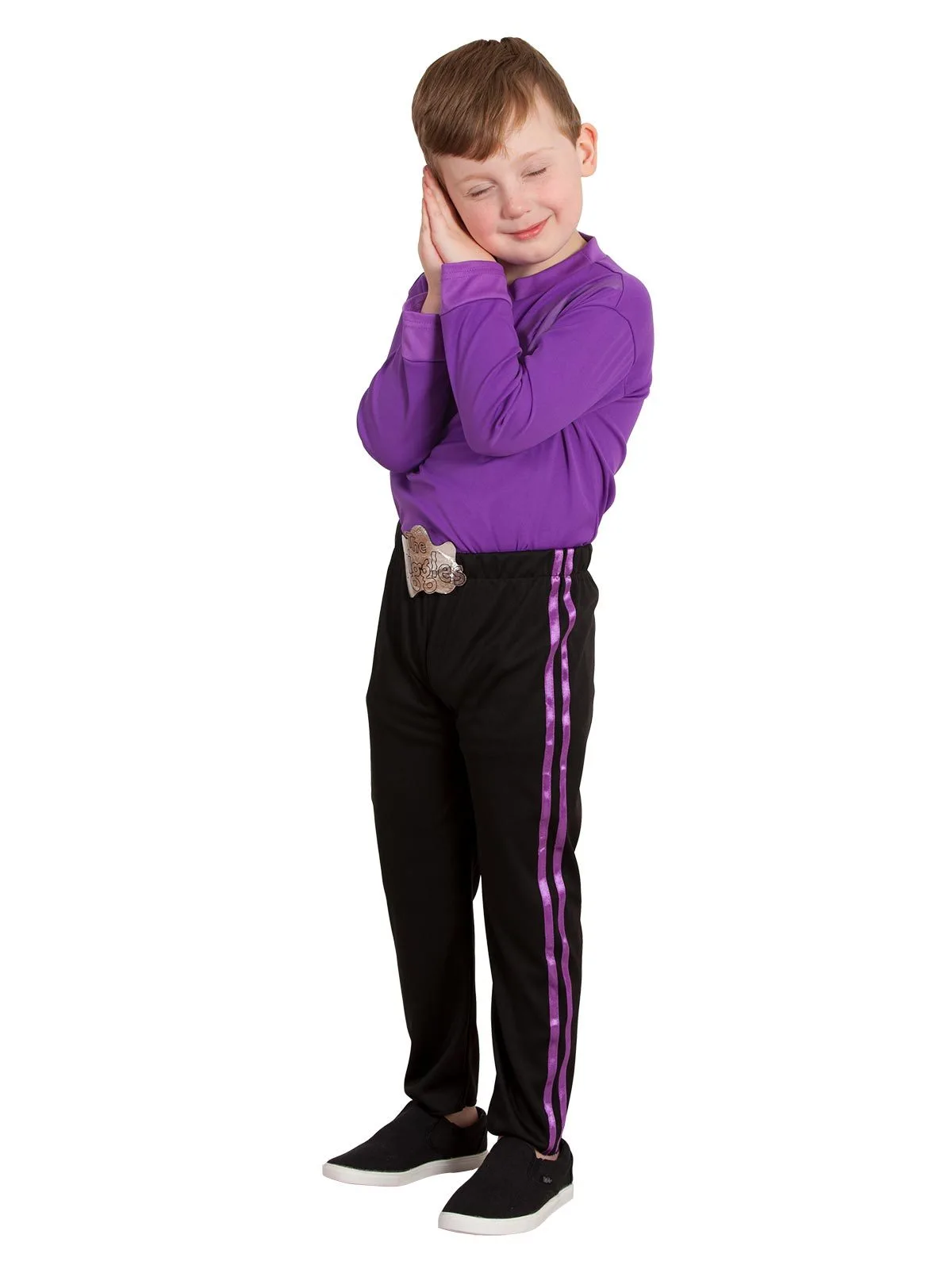 Purple Lachy Wiggle Deluxe Costume For Kids - The Wiggles - Image 2