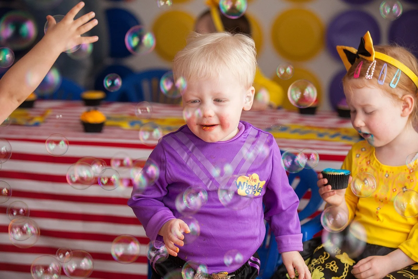 Purple Lachy Wiggle Deluxe Costume For Kids - The Wiggles - Image 4