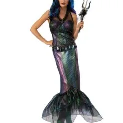 Queen Neptune Of The Seas Deluxe Costume For Adults