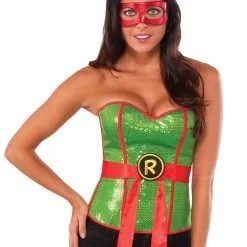 Raphael Sequin Corset For Adults - Nickelodeon Teenage Mutant Ninja Turtles