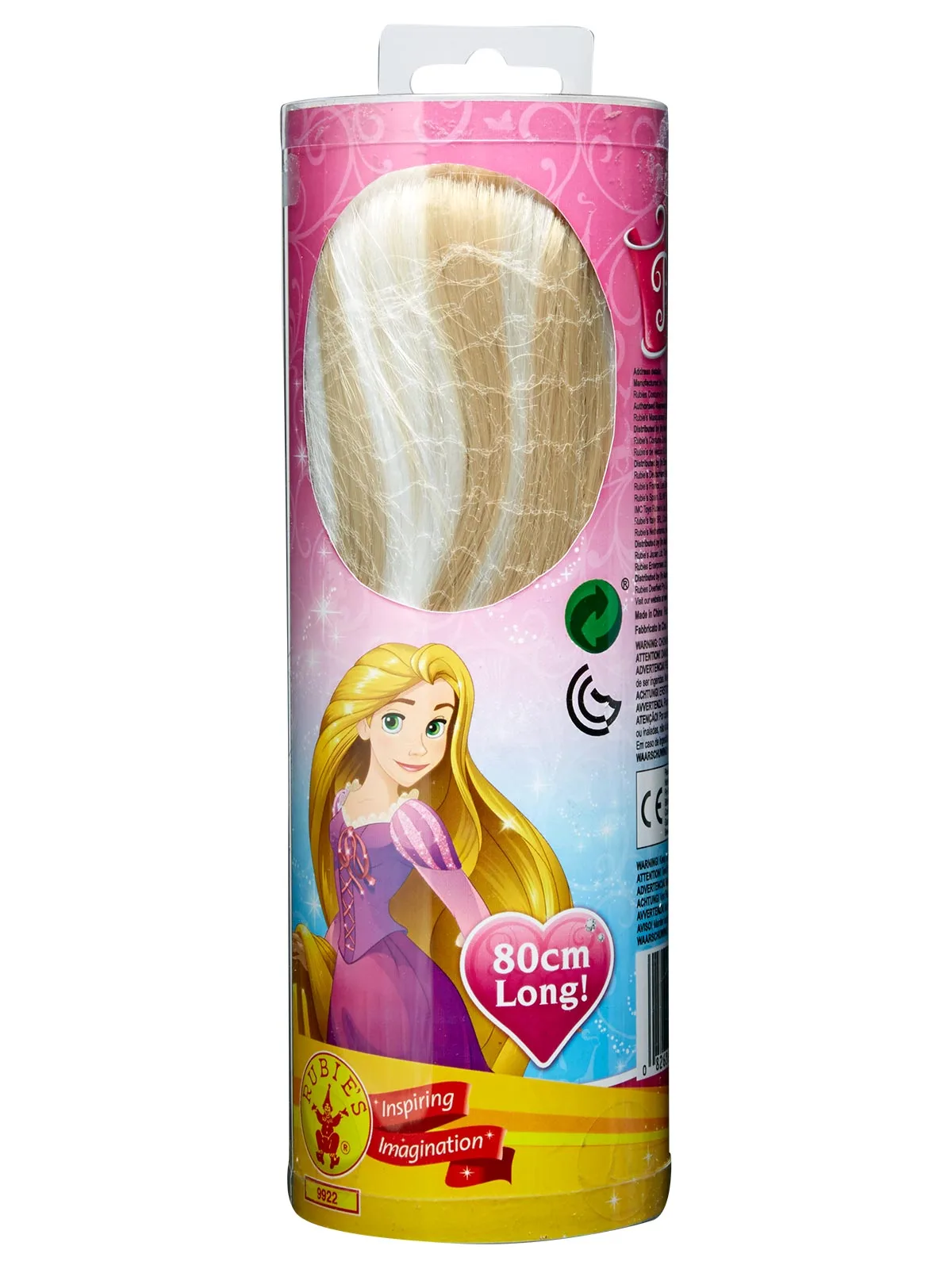 Rapunzel Glow In The Dark Wig For Kids - Disney Tangled - Image 2