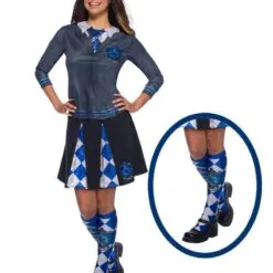 Ravenclaw Costume Socks For Teens & Adults - Warner Bros Harry Potter