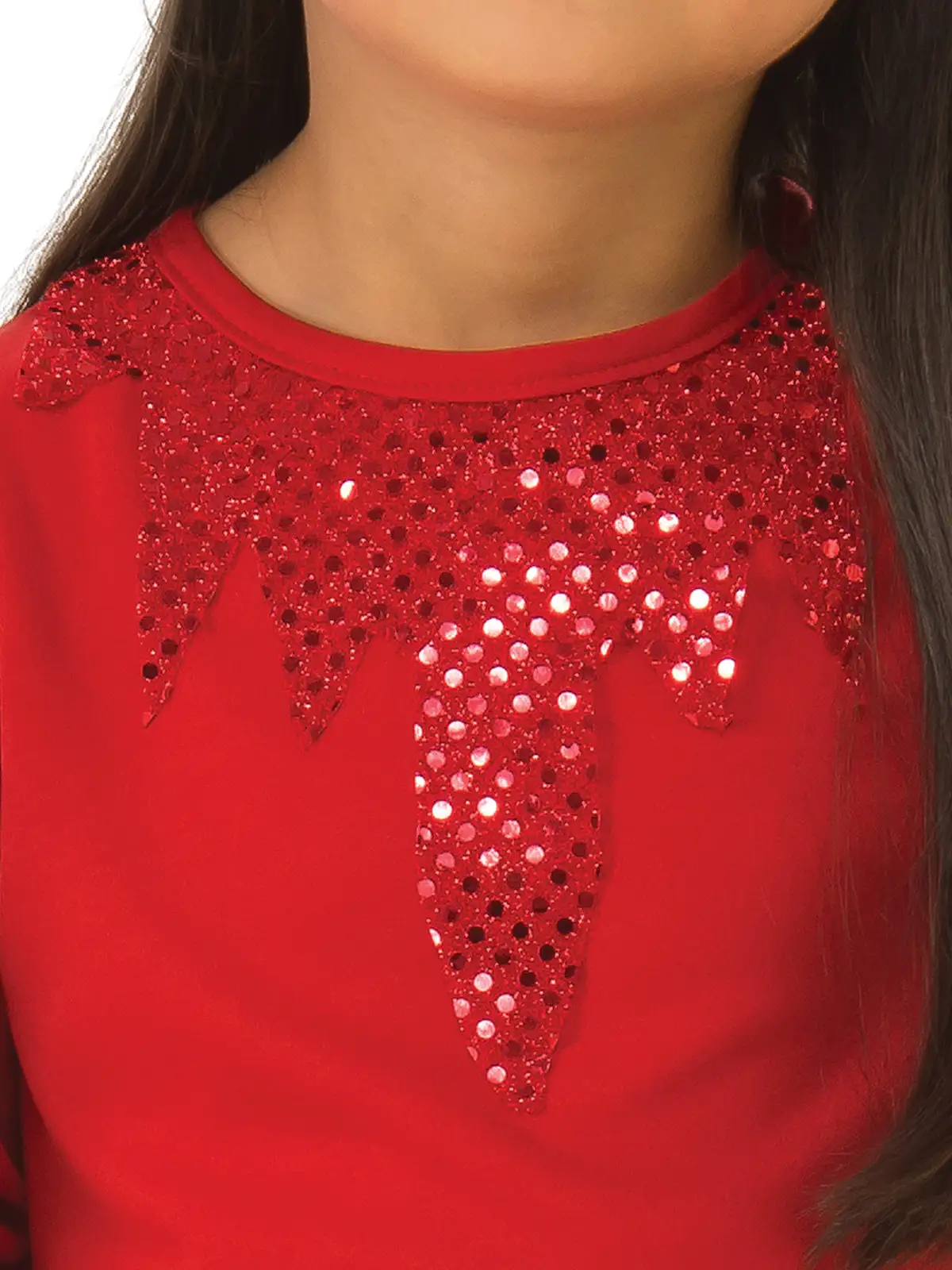 Red Devil Girl Costume For Kids - Image 3