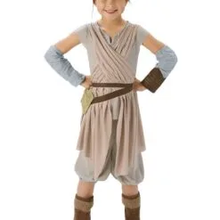 Rey Deluxe Costume For Kids - Disney Star Wars