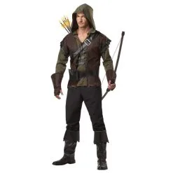 Robin Hood Sherwood Forest Costume For Adults