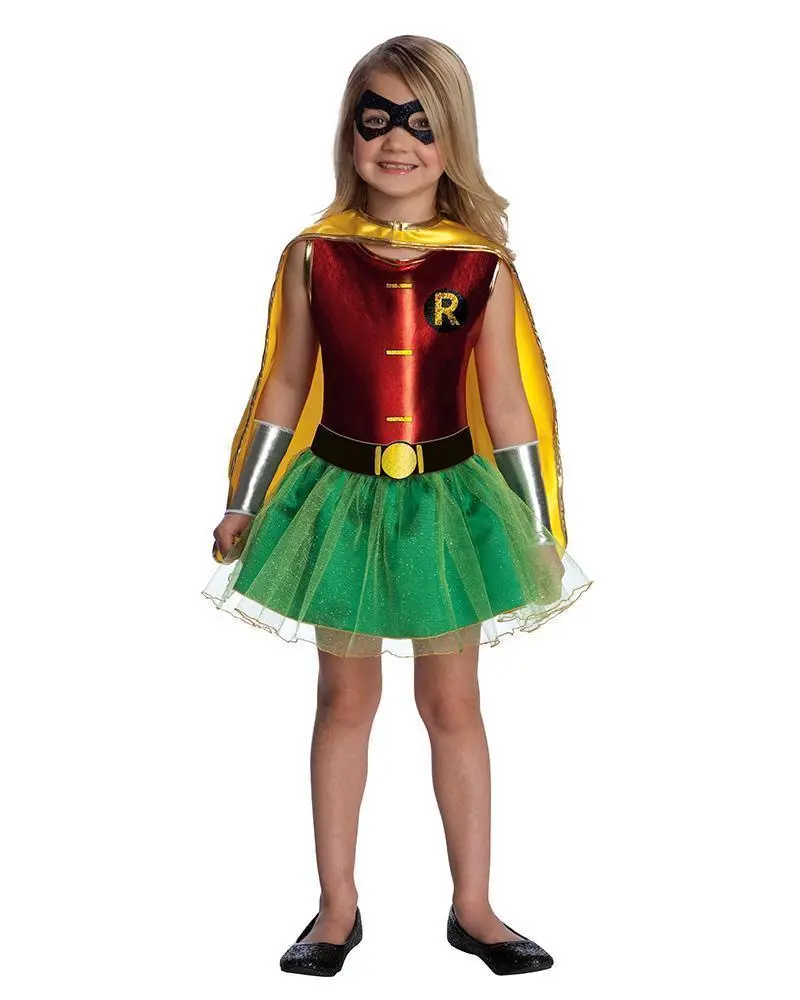 Robin Tutu Costume For Toddlers - Warner Bros Teen Titans