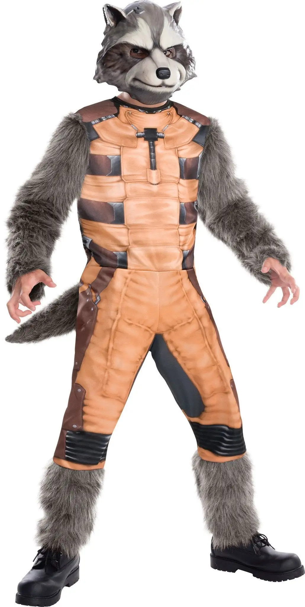 Rocket Raccoon Deluxe Costume For Kids - Marvel Guardians Of The Galaxy