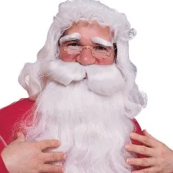 Santa Beard And Wig Set For Adults