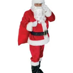 Santa Suit 12 Piece Costume Set For Adults