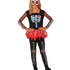 Scared To The Bone Skeleton Costume For Kids & Tweens