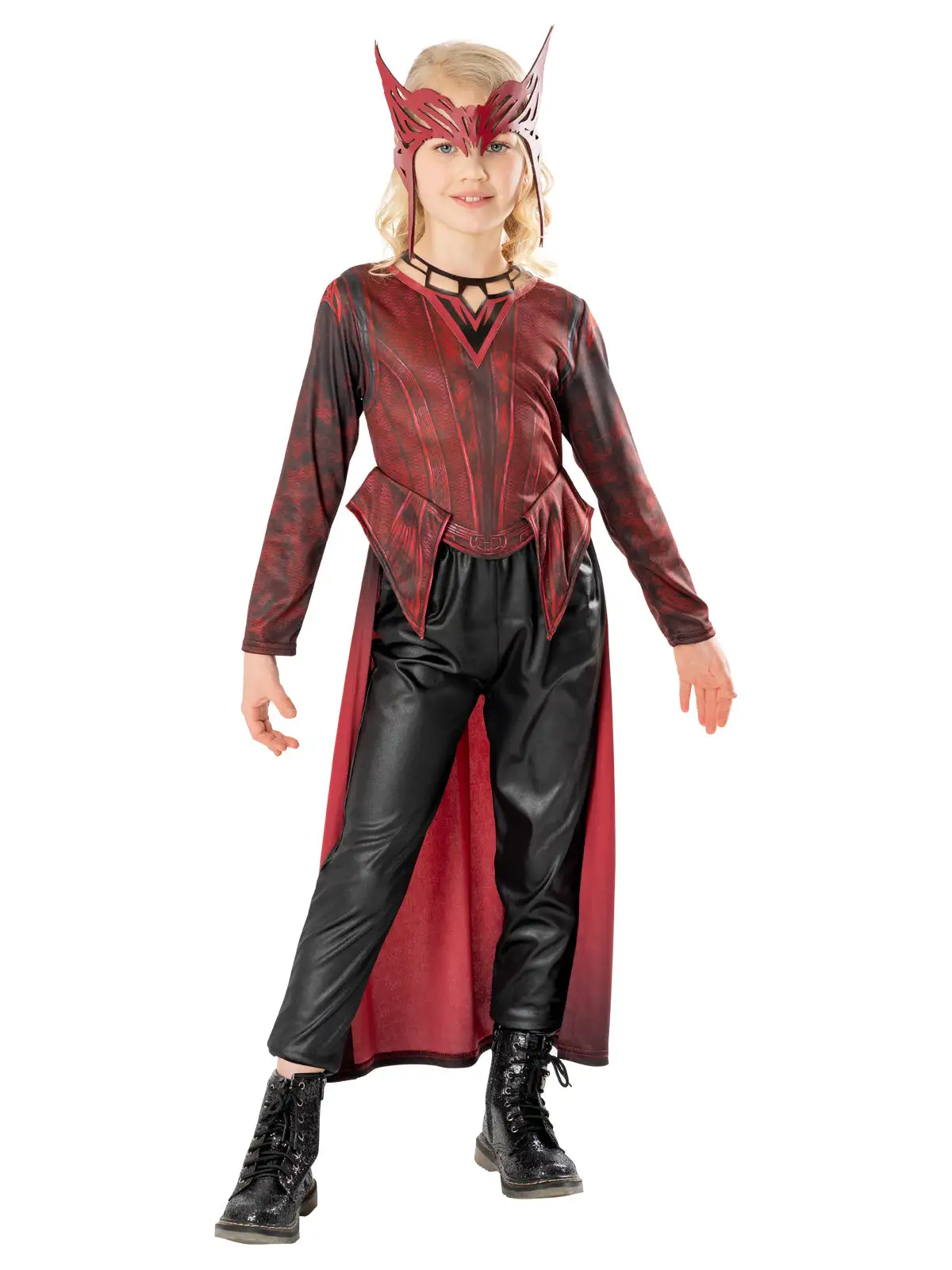 Scarlet Witch Costume For Kids - Marvel Dr. Strange Multiverse Of Madness