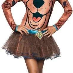 Scooby Doo Hooded Tutu Costume For Kids - Warner Bros Scooby Doo