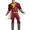Shazam Deluxe Costume For Adults - Warner Bros Shazam!