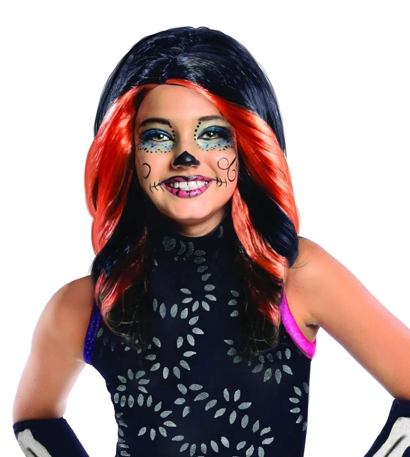 Skelita Calaveras Wig For Kids - Monster High