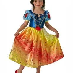 Snow White Rainbow Deluxe Costume For Kids - Disney Snow White