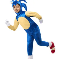 Sonic The Hedgehog Deluxe Costume For Kids - Sonic The Hedgehog