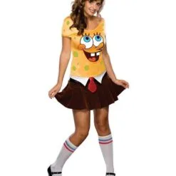SpongeBob Dress Costume For Adults - Nickelodeon SpongeBob SquarePants