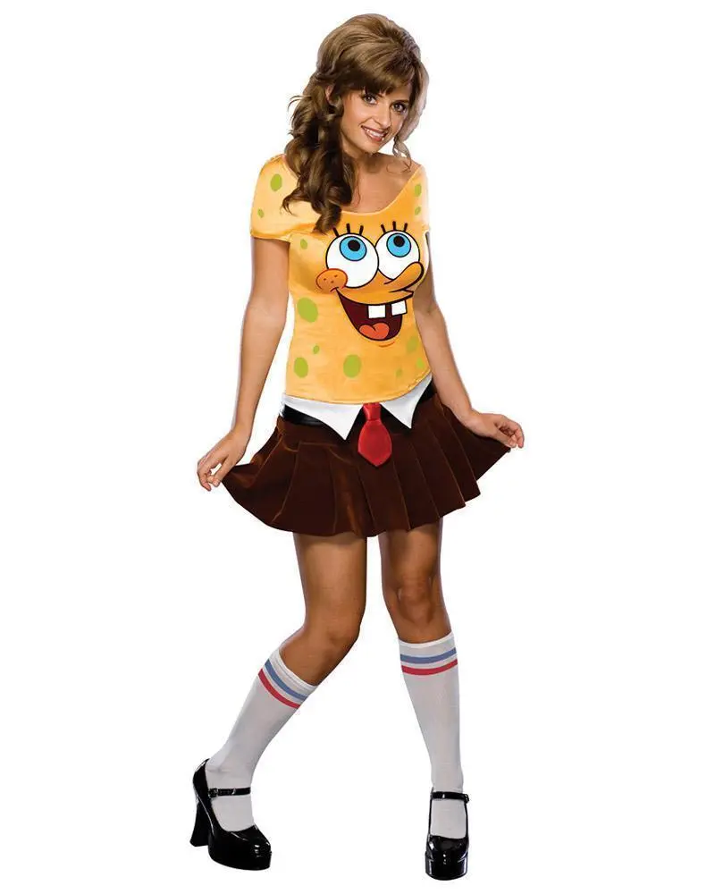 SpongeBob Dress Costume For Adults - Nickelodeon SpongeBob SquarePants