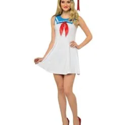 Stay Puft Marshmallow Costume For Adults - Warner Bros Ghostbusters