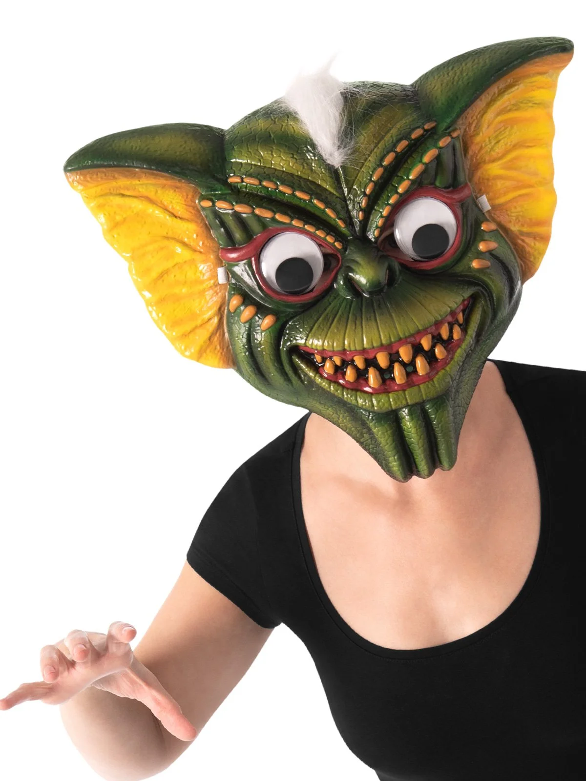 Stripe Googly Eyes Mask For Adults - Warner Bros Gremlins - Image 4