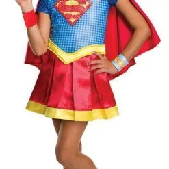Supergirl Deluxe Costume For Kids - Warner Bros DC Super Hero Girls