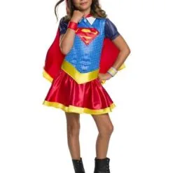 Supergirl Hoodie Costume For Kids & Tweens - Warner Bros DC Super Hero Girls
