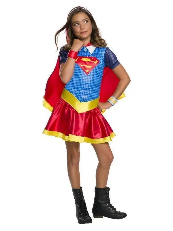 Supergirl Hoodie Costume For Kids & Tweens - Warner Bros DC Super Hero Girls