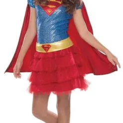 Supergirl Premium Sequin Costume For Toddlers - Warner Bros DC Comics