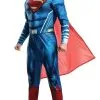Superman Deluxe Costume For Adults - Warner Bros Dawn Of Justice