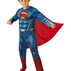 Superman Deluxe Costume For Kids - Warner Bros Dawn Of Justice